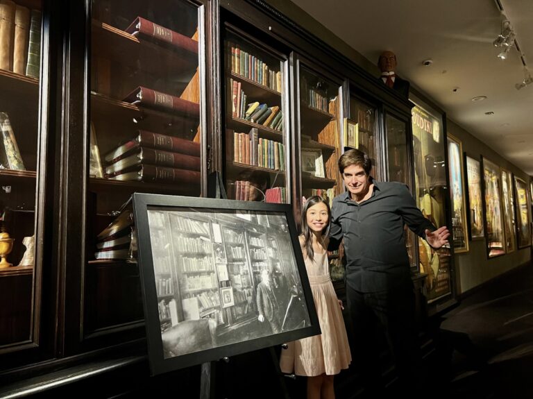 RG with David Copperfield at his Private Museum