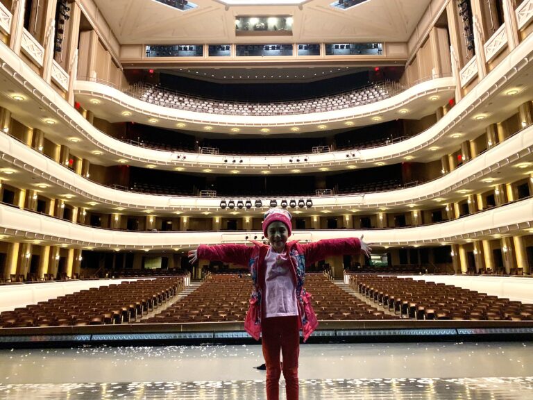 Rachel at Vegas Smith Theater Stage